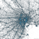 Illustration for article titled These stunning maps were made entirely from geotagged tweets
